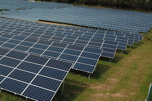 Centrale solaire au sol